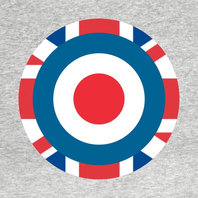 Brit Mod Roundel by Skatee